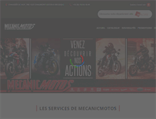 Tablet Screenshot of mecanicmotos.com